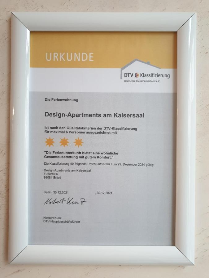 Design-Apartments Am Kaisersaal エアフルト エクステリア 写真